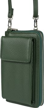 styleBREAKER Damen Mini Bag Geldbörse mit RFID Schutz und Handyfach | Crossbody Umhängetasche mit Schultergurt | Portemonnaie und Handytasche in einem | 19 x 11 x 5,5 cm