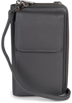 styleBREAKER Damen Mini Bag Geldbörse mit RFID Schutz und Handyfach | Crossbody Umhängetasche mit Schultergurt | Portemonnaie und Handytasche in einem | 19 x 11 x 5,5 cm
