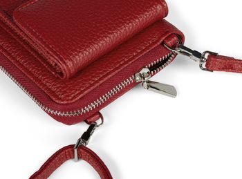 styleBREAKER Damen Mini Bag Geldbörse mit RFID Schutz und Handyfach | Crossbody Umhängetasche mit Schultergurt | Portemonnaie und Handytasche in einem | 19 x 11 x 5,5 cm