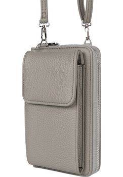 styleBREAKER Damen Mini Bag Geldbörse mit RFID Schutz und Handyfach | Crossbody Umhängetasche mit Schultergurt | Portemonnaie und Handytasche in einem | 19 x 11 x 5,5 cm