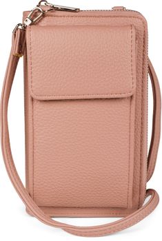styleBREAKER Damen Mini Bag Geldbörse mit RFID Schutz und Handyfach | Crossbody Umhängetasche mit Schultergurt | Portemonnaie und Handytasche in einem | 19 x 11 x 5,5 cm