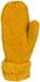 styleBREAKER Damen warme Winter Strick Fäustlinge, Handschuhe mit Rauten Muster, Thermo Fleece, Strickhandschuhe 09010031