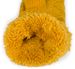styleBREAKER Damen warme Winter Strick Fäustlinge, Handschuhe mit Rauten Muster, Thermo Fleece, Strickhandschuhe 09010031