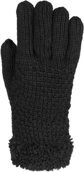 styleBREAKER Damen warme Winter Handschuhe mit Perlmuster und Fleece, Thermo Strickhandschuhe, Fingerhandschuhe 09010032