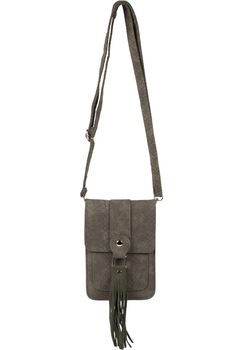 styleBREAKER Damen Mini Bag Umhängetasche Schlangenleder Optik mit Fransen, Handytasche, Schultertasche, Handtasche 02012363