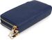styleBREAKER Damen 2 in 1 Mini Bag Umhängetasche mit genarbter Oberfläche, Geldbörse, Handytasche, Schultertasche 02012364