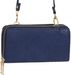 styleBREAKER Damen 2 in 1 Mini Bag Umhängetasche mit genarbter Oberfläche, Geldbörse, Handytasche, Schultertasche 02012364