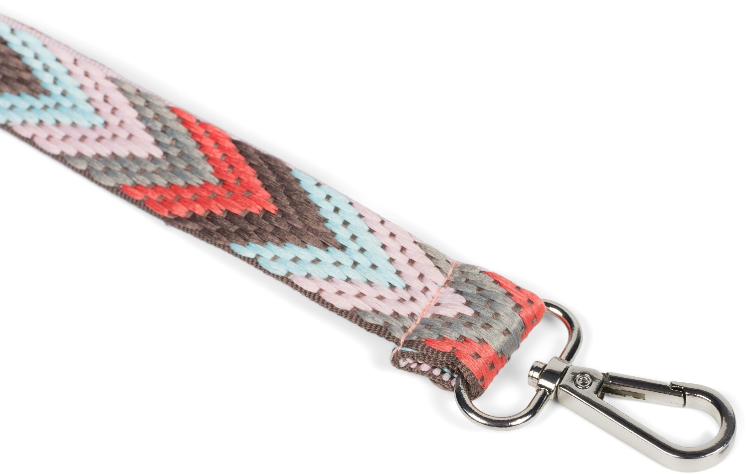 StyleBREAKER Trageriemen Verstellbar - Rauten Muster Für Taschen Und Handys