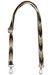 styleBREAKER Schmaler Taschen Schulterriemen verstellbar mit buntem Zick-Zack Muster, Wechsel Taschengurt, Unisex 02013023