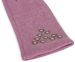 styleBREAKER Damen Touchscreen Handschuhe mit Strass und Perlen, Fleece Futter, warme Fingerhandschuhe, Winter 09010035