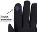 styleBREAKER Damen Touchscreen Handschuhe mit Fischgrät Muster und Fleece Futter, warme Fingerhandschuhe, Winter 09010036