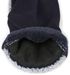 styleBREAKER Damen Touchscreen Handschuhe mit Fischgrät Muster und Fleece Futter, warme Fingerhandschuhe, Winter 09010036