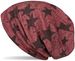 styleBREAKER Unisex Stoff Beanie Mütze mit Sterne Splat Style Print, Leichte Longbeanie mit Farbspitzer Muster 04024185