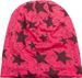 styleBREAKER Unisex Stoff Beanie Mütze mit Sterne Splat Style Print, Leichte Longbeanie mit Farbspitzer Muster 04024185