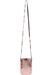styleBREAKER Damen Handy Umhängetasche in Metallic Optik mit Druckknopf, Schultertasche, Handy-Tragetasche, Mini Bag 02012368
