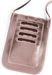 styleBREAKER Damen Handy Umhängetasche in Metallic Optik mit Druckknopf, Schultertasche, Handy-Tragetasche, Mini Bag 02012368