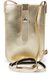 styleBREAKER Damen Handy Umhängetasche in Metallic Optik mit Druckknopf, Schultertasche, Handy-Tragetasche, Mini Bag 02012368