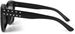 styleBREAKER Damen Oversize Sonnenbrille mit Nieten, ovalen Polycarbonat Gläsern und Kunststoff Gestell, Retro Style 09020126