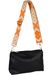 styleBREAKER Taschen Schulterriemen verstellbar mit buntem Ethno Muster, Wechsel Taschengurt, Karabiner, Handyband 02013024