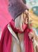 styleBREAKER Unisex Strick Beanie Mütze mit buntem Dreieck Muster, Thermo-Fleece Innenfutter, Winter Strickmütze 04024189