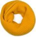 styleBREAKER Damen Strick Loop Schal Einfarbig mit Linksstrick Muster, warmer Winter Strickschal, Schlauchschal 01018166