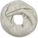 styleBREAKER Damen Strick Loop Schal Einfarbig mit Linksstrick Muster, warmer Winter Strickschal, Schlauchschal 01018166