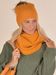 styleBREAKER Damen Strick Loop Schal Einfarbig mit Linksstrick Muster, warmer Winter Strickschal, Schlauchschal 01018166