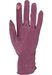 styleBREAKER Damen Touchscreen Handschuhe Einfarbig, seitlich gerafft, warme Fingerhandschuhe, Winter 09010037