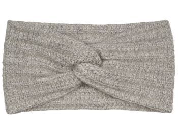 styleBREAKER Damen Strick Stirnband mit Rippstrickmuster und Twist Knoten, Rippmuster, warmes Winter Haarband, Headband 04026059