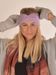 styleBREAKER Damen Strick Stirnband mit Waffelpatent Strickmuster und Twist Knoten, warmes Winter Haarband, Headband 04026060