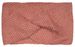 styleBREAKER Damen Strick Stirnband mit Waffelpatent Strickmuster und Twist Knoten, warmes Winter Haarband, Headband 04026060