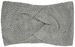 styleBREAKER Damen Strick Stirnband mit Waffelpatent Strickmuster und Twist Knoten, warmes Winter Haarband, Headband 04026060