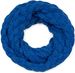 styleBREAKER Damen Strick Loop Schal Einfarbig mit Bubblemuster, warmer Winter Strickschal, Raspberry Pattern Schlauchschal 01018167
