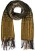 styleBREAKER Damen Feinstrick Schal mit bunt gestreiftem Zick-Zack Muster und Fransen, warme Winter Stola mehrfarbig 01017149