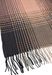 styleBREAKER Damen Feinstrick Schal mit bunt gestreiftem Zick-Zack Muster und Fransen, warme Winter Stola mehrfarbig 01017149