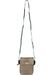 styleBREAKER Damen Mini Bag Umhängetasche mit Rauten Steppmuster, Drehverschluss, Stepptasche, Einfarbig gesteppt 02012377