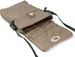 styleBREAKER Damen Mini Bag Umhängetasche mit Rauten Steppmuster, Drehverschluss, Stepptasche, Einfarbig gesteppt 02012377