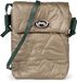 styleBREAKER Damen Mini Bag Umhängetasche mit Rauten Steppmuster, Drehverschluss, Stepptasche, Einfarbig gesteppt 02012377