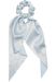 styleBREAKER Damen Haargummi einfarbig mit Schleife im Retro Style, elastisch, Scrunchie, Zopfgummi, Haarband 04027042