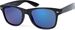 styleBREAKER Unisex Nerd Sonnenbrille mit Kunststoff Rahmen und Polarisierten Blendfreien Gläsern, Retro Style 09020132