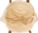 styleBREAKER Damen Korbflecht Schultertasche aus Papierstroh, Strandtasche mit langen Henkeln, Flechttasche, Shopper 02012381