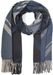 styleBREAKER Damen Web Schal mit Geometrischem Muster und Fransen, warme Winter Stola mehrfarbig 01017150