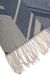 styleBREAKER Damen Web Schal mit Geometrischem Muster und Fransen, warme Winter Stola mehrfarbig 01017150