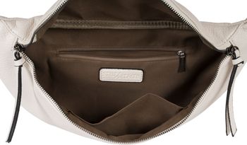 styleBREAKER Damen Halbmond Crossbody Schultertasche, abnehmbarer verstellbarer Schultergurt, Einfarbige Handtasche 02012386