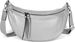 styleBREAKER Damen Halbmond Crossbody Schultertasche, abnehmbarer verstellbarer Schultergurt, Einfarbige Handtasche 02012386