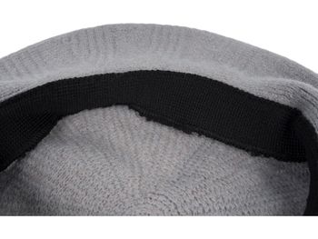 styleBREAKER Damen Feinstrick Baskenmütze mit dezentem Streifen Muster, Winter, Barett, Béret, Franzosen Mütze 04024200