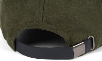 styleBREAKER Unisex Baseball Cap Einfarbig in Flanell Optik mit Wolle, 6-Panel Basecap, Metallschnalle verstellbar 04023088