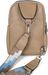 styleBREAKER Damen One Shoulder Rucksack, gemusterter Schultergurt, Einfarbige Crossbody Bag, Cityrucksack, Sling Bag 02012387
