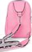 styleBREAKER Damen One Shoulder Rucksack, gemusterter Schultergurt, Einfarbige Crossbody Bag, Cityrucksack, Sling Bag 02012387