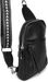 styleBREAKER Damen One Shoulder Rucksack, gemusterter Schultergurt, Einfarbige Crossbody Bag, Cityrucksack, Sling Bag 02012387